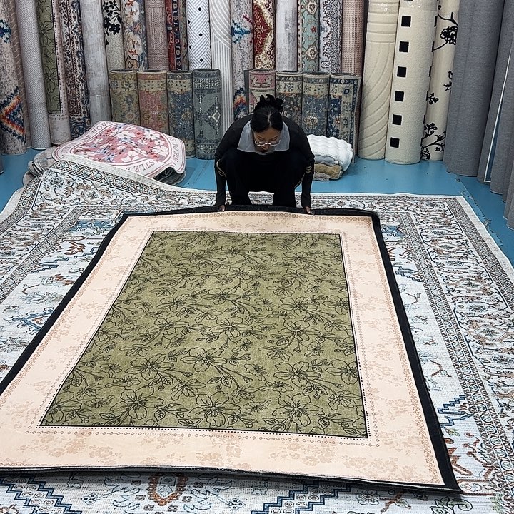 混纺160×250误差±1-3cm精编细砂仿羊绒棉布底微瑕