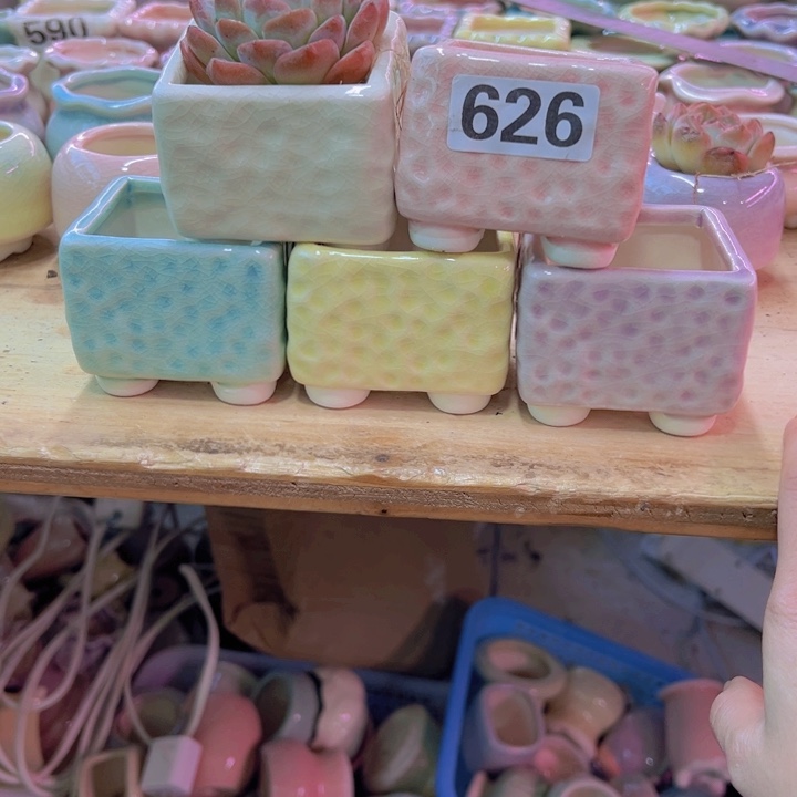 陶瓷花盆当场凑单12包邮