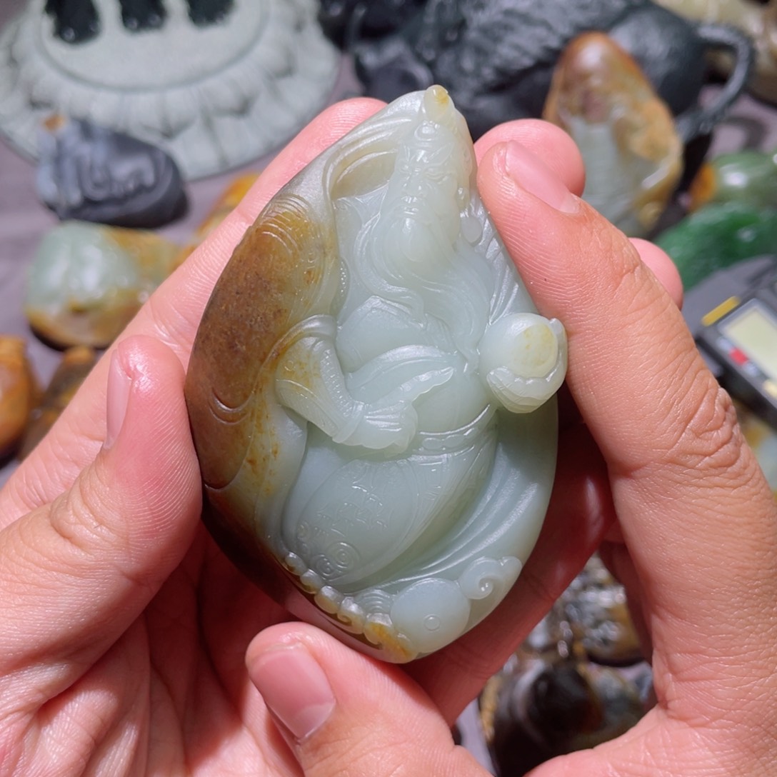 和田玉颈饰未镶嵌晨*