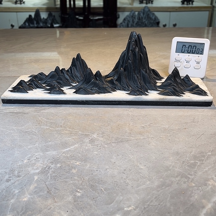 多***鱼奇石茶宠鱼缸文房摆件