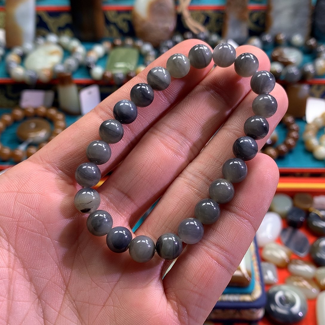 和田玉（糖玉）未镶嵌手链