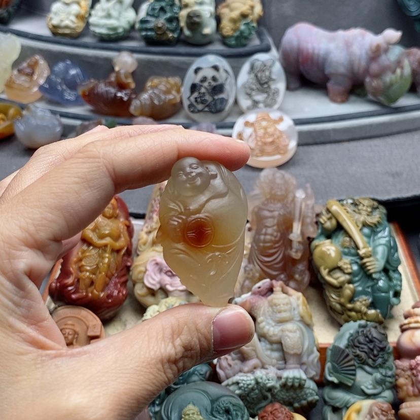 【闪购商品】未镶嵌吊坠定制玛瑙