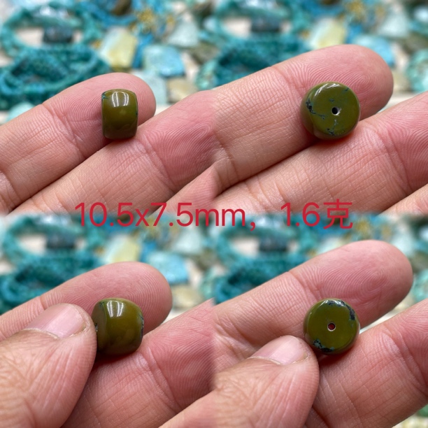 湖北十堰原矿饰品配饰鼓珠