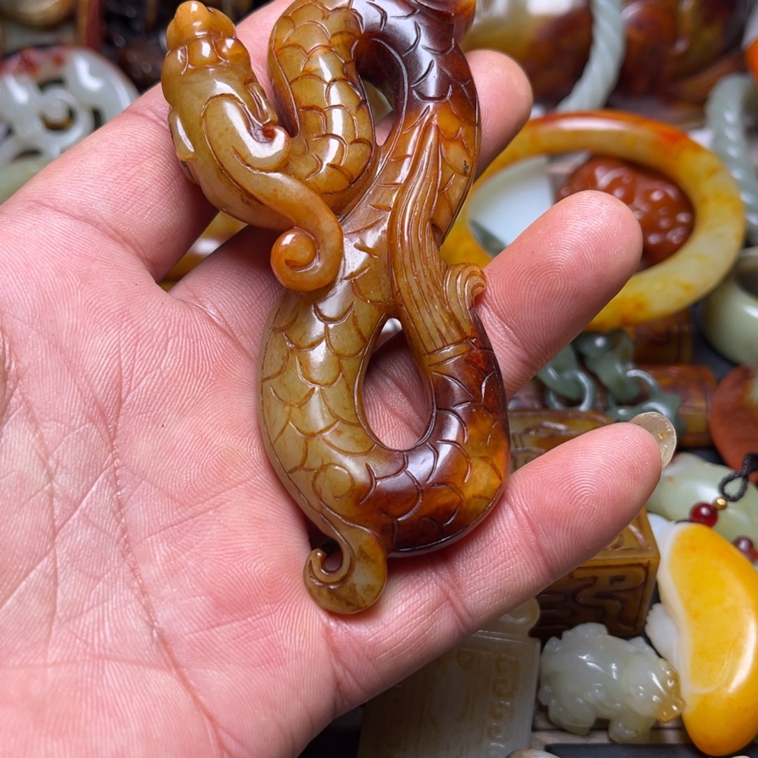 和田玉挂件未镶嵌用****2