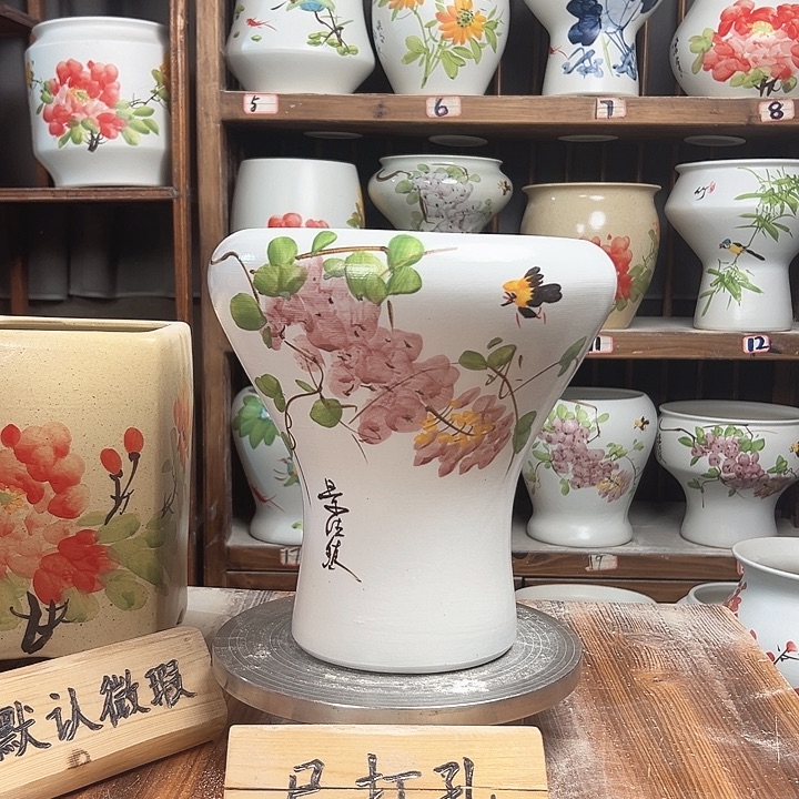 摆件火窝紫藤新款新款陶瓷