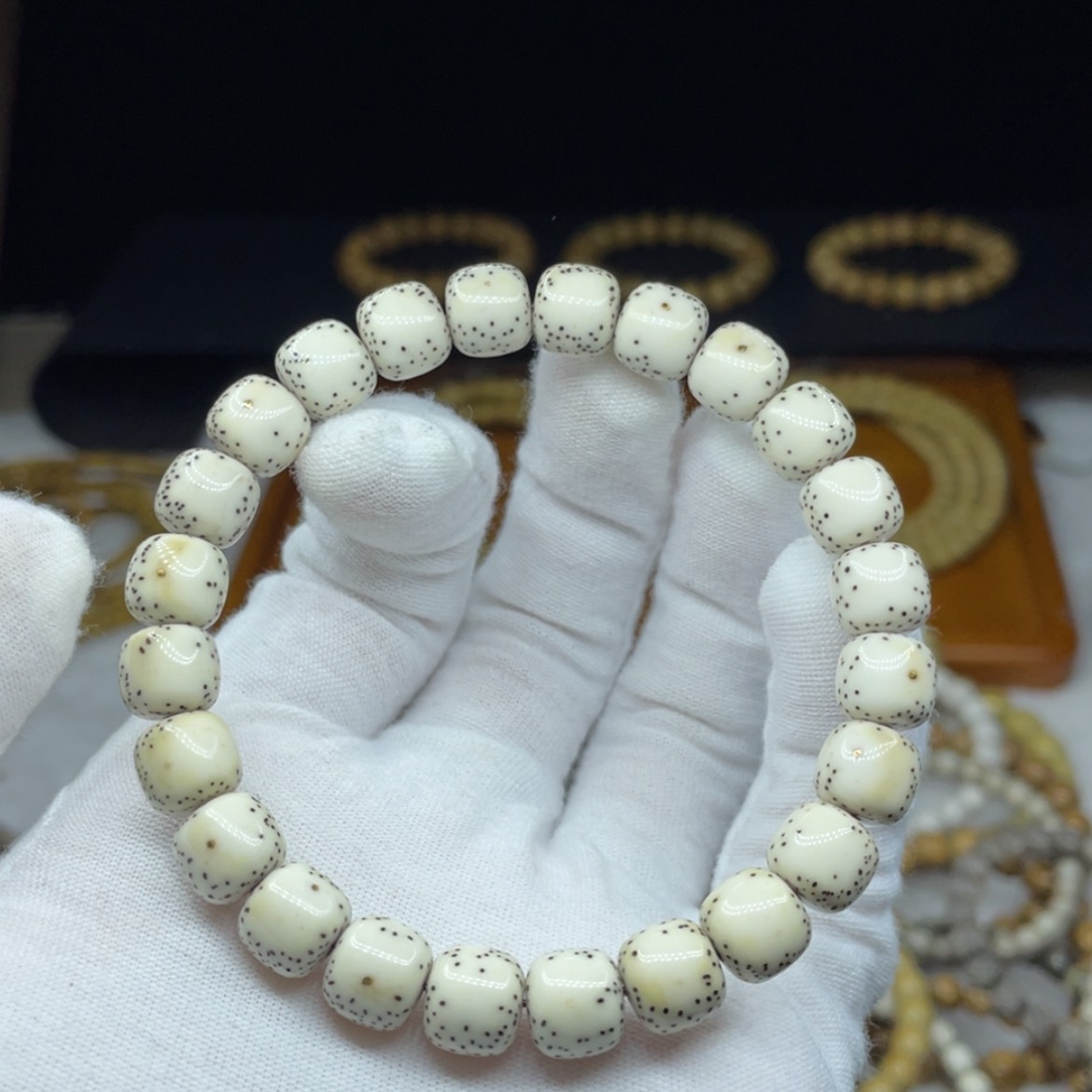 【闪购商品】星月菩提吊坠SSS级金款限定卡9.7超级留白王者星