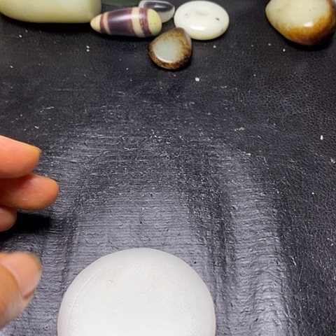 山***海和田玉未镶嵌摆件