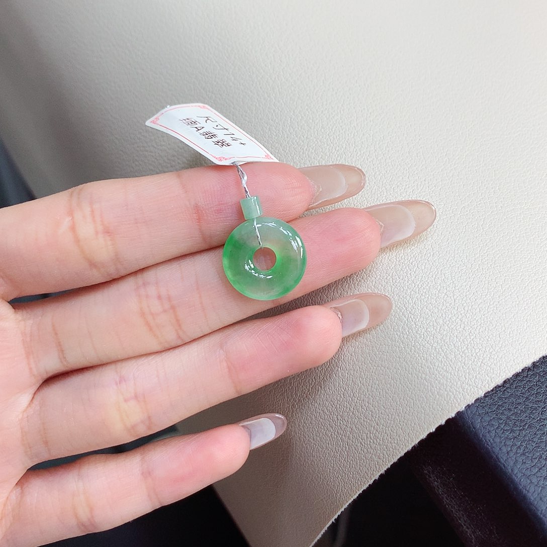 未镶嵌戒指翡翠甜甜圈