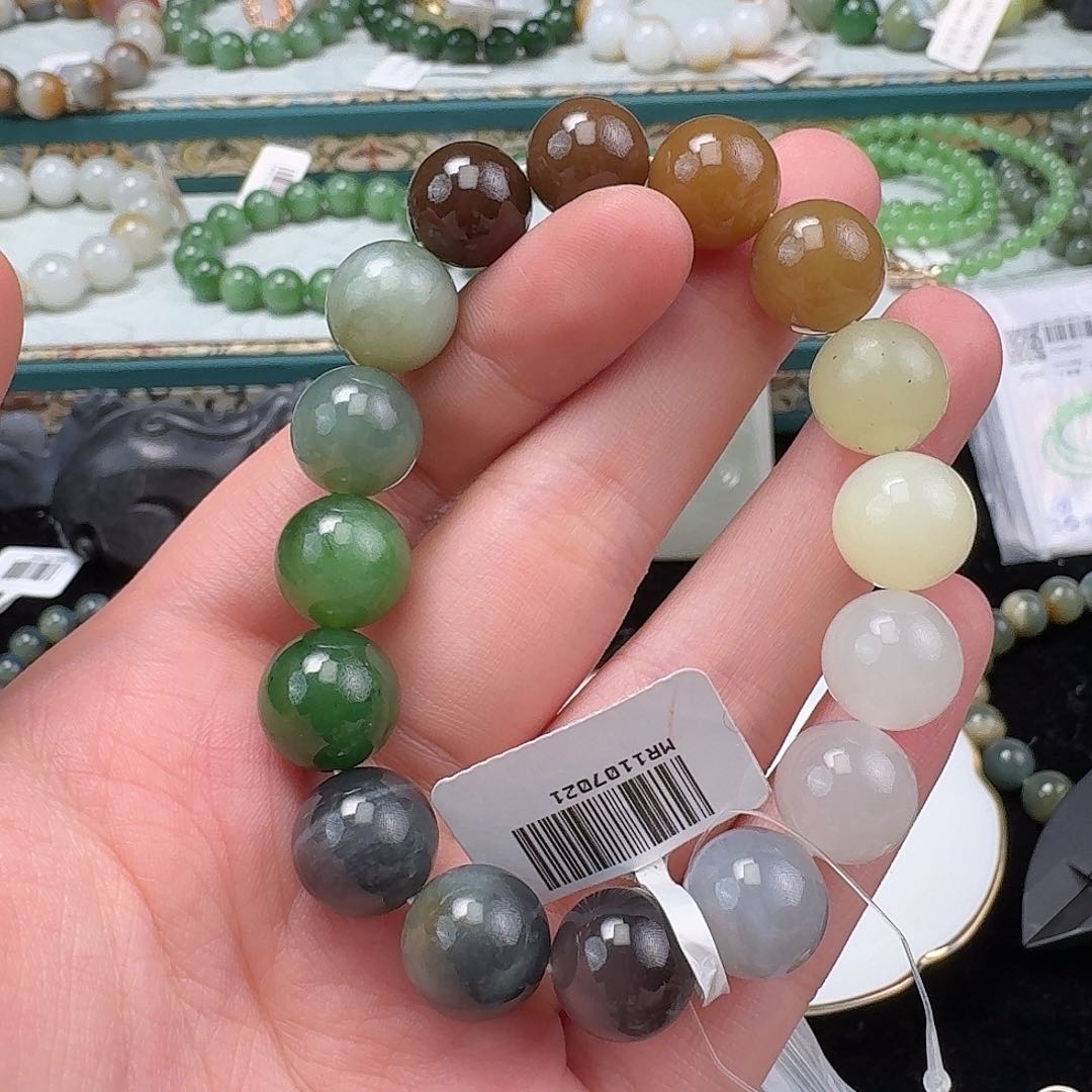 和田玉手串未镶嵌