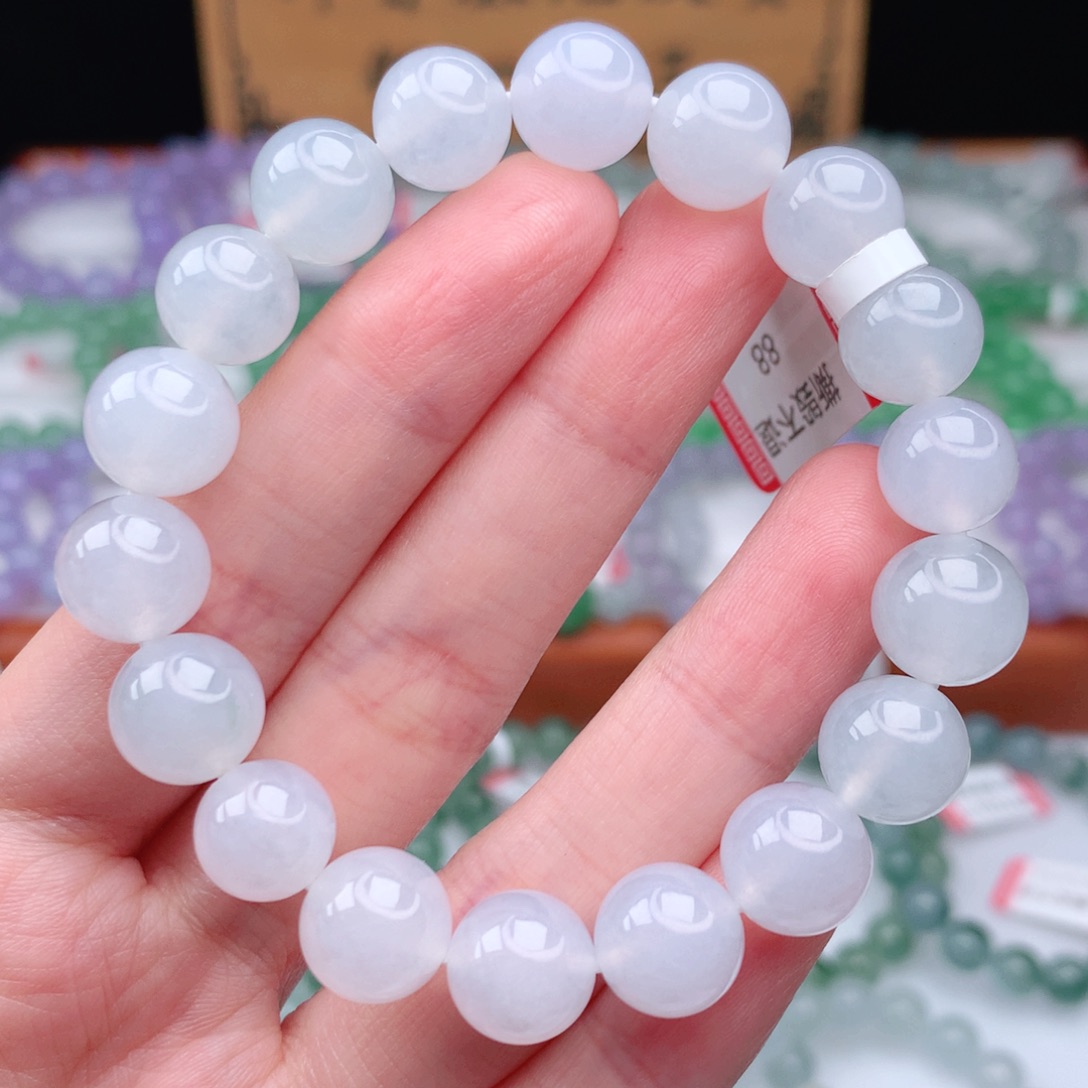 翡翠手链未镶嵌翡翠10.5mm