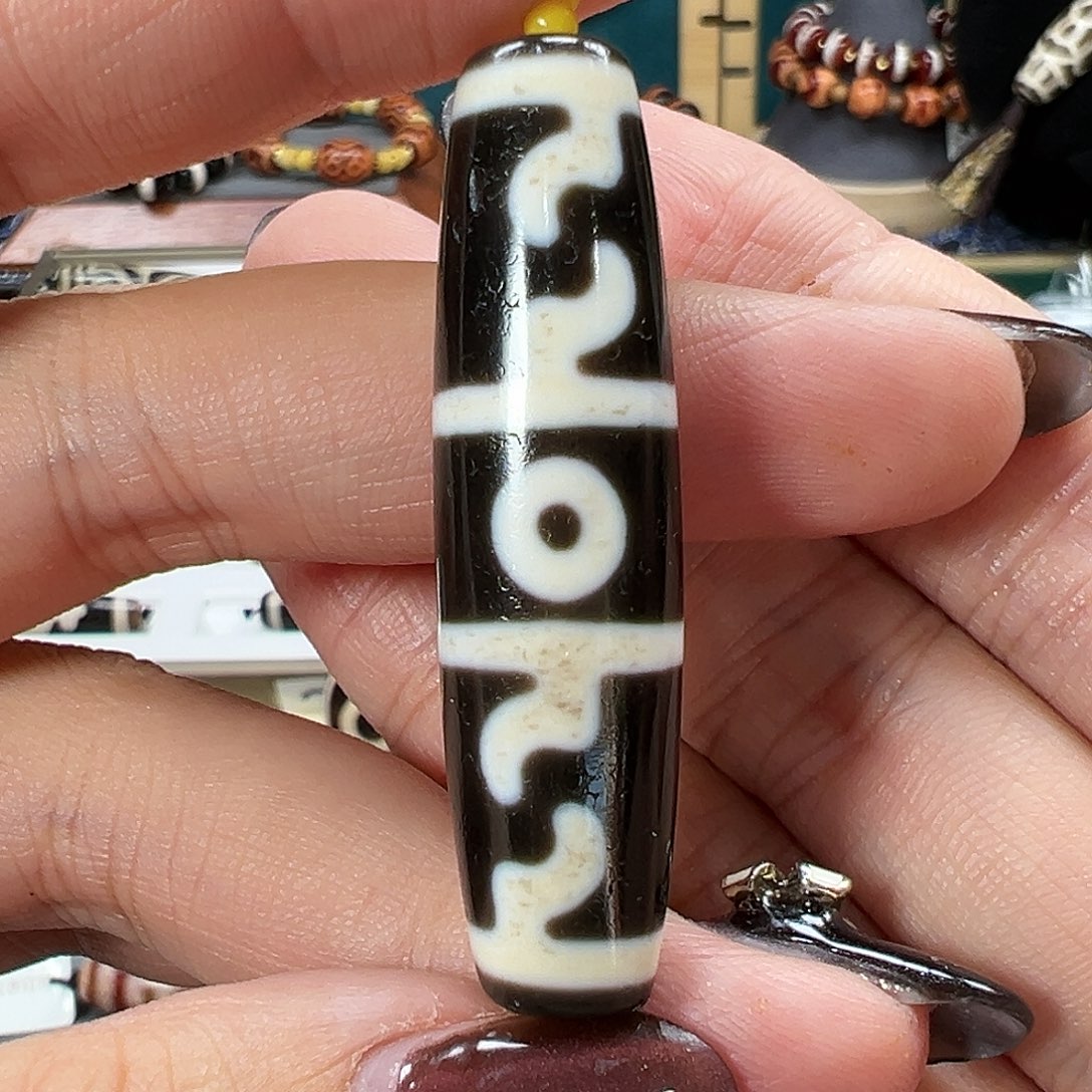 玛瑙/玉髓未镶嵌珠宝半成品聚缘古法莲师三眼