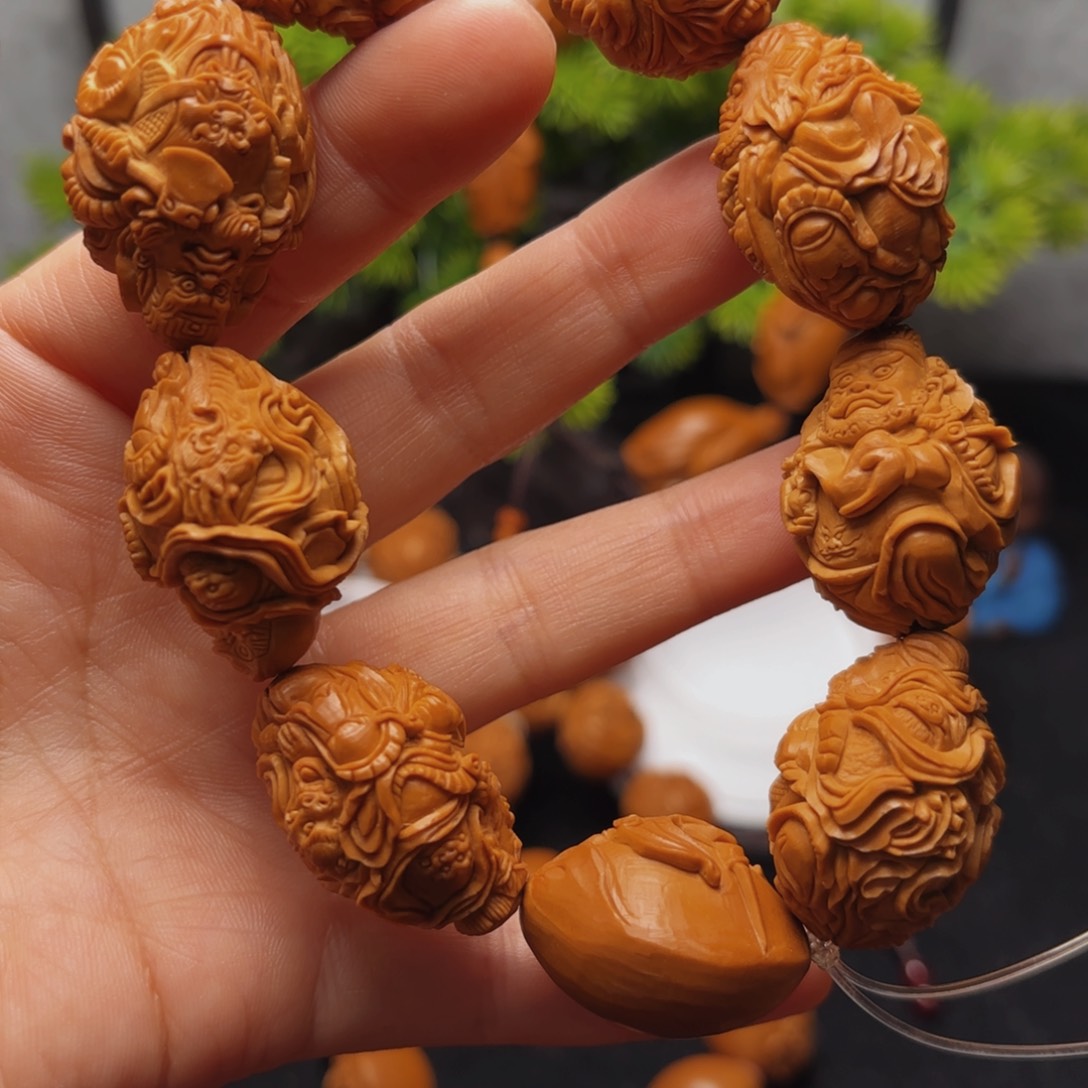 橄榄核手串/手链心**往橄榄核