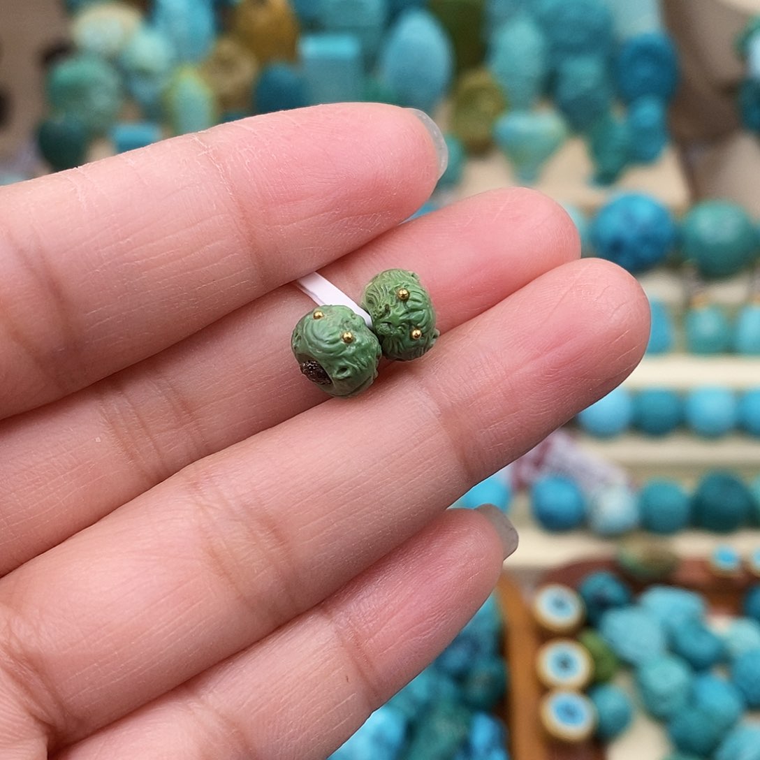 绿松石珠宝奇石未镶嵌