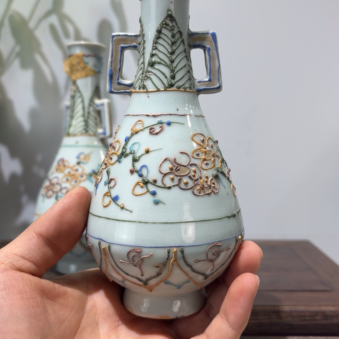 鼠***王摆件瓷瓷器工艺品摆件青花