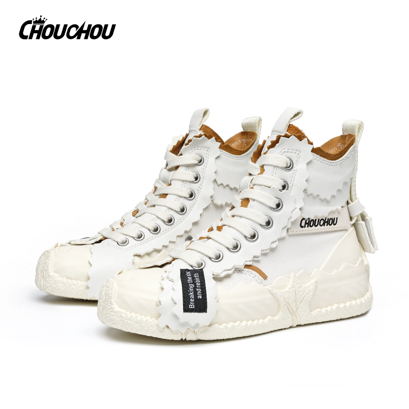 周同学【周杰伦】品牌正品限量高帮破壳鞋情侣鞋增高时尚潮流板鞋