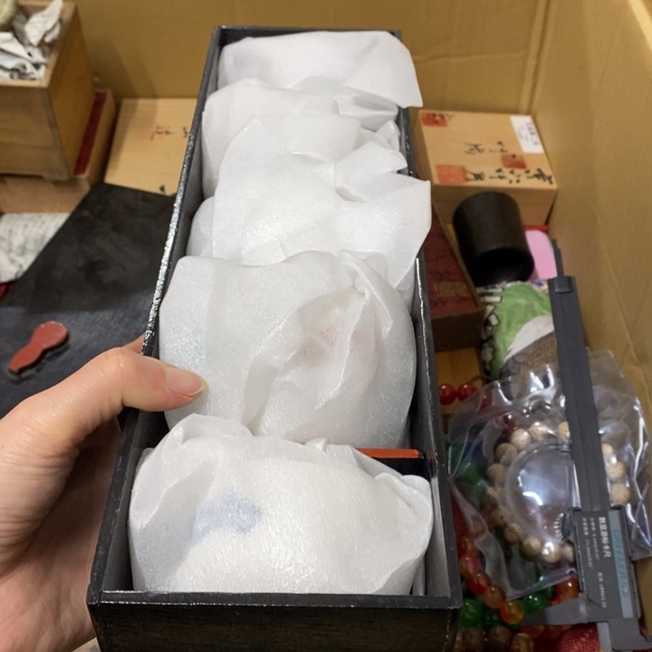 瓷片哈哈中古工艺品一件