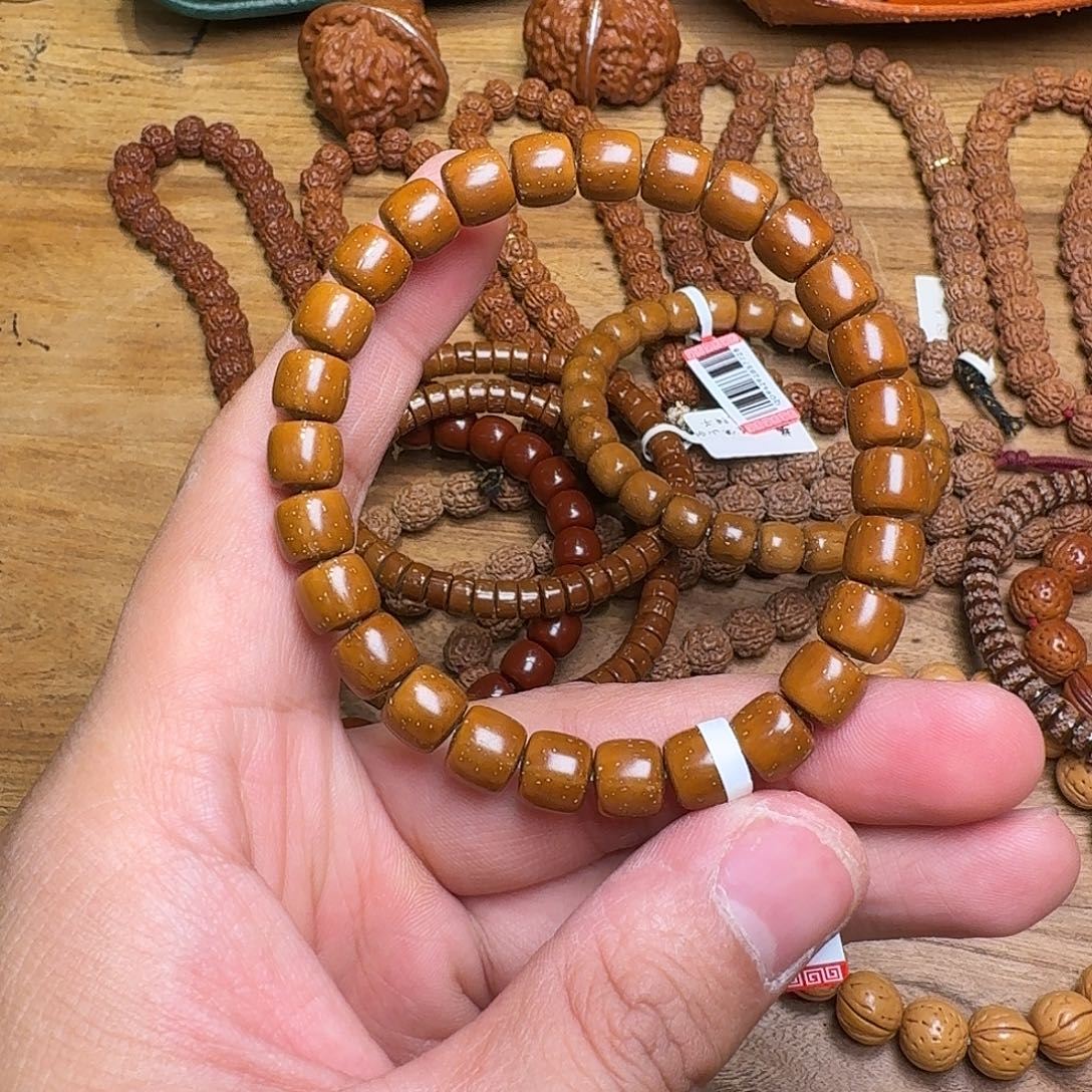 紫金鼠手串实心鼠8mm