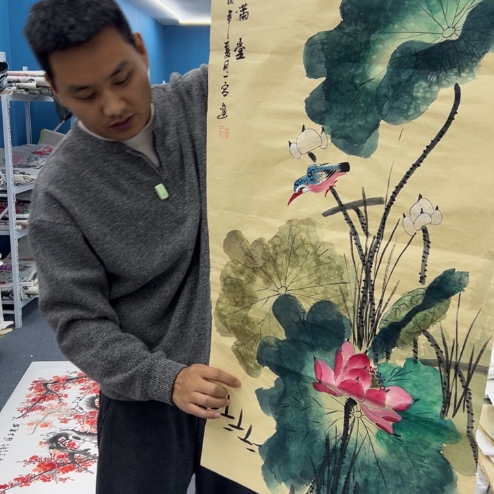 国画国画纯手绘作品欣赏