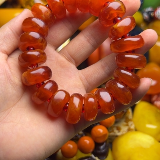 未镶嵌琥珀手链蜜蜡