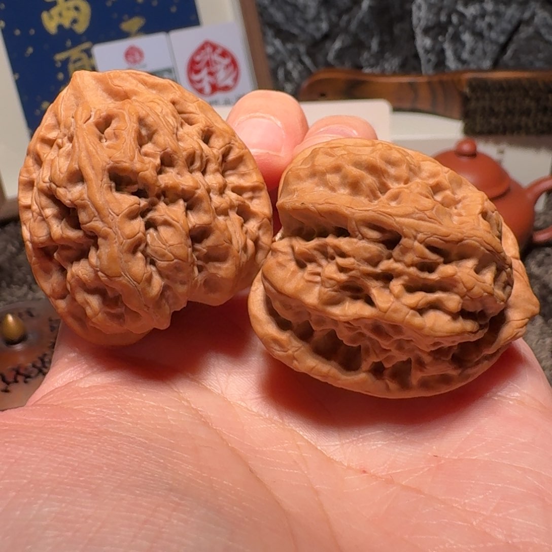 文玩核桃把件F****g6711佛肚