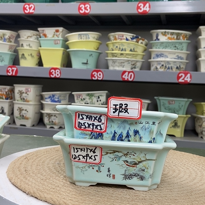 紫砂紫砂花盆0023