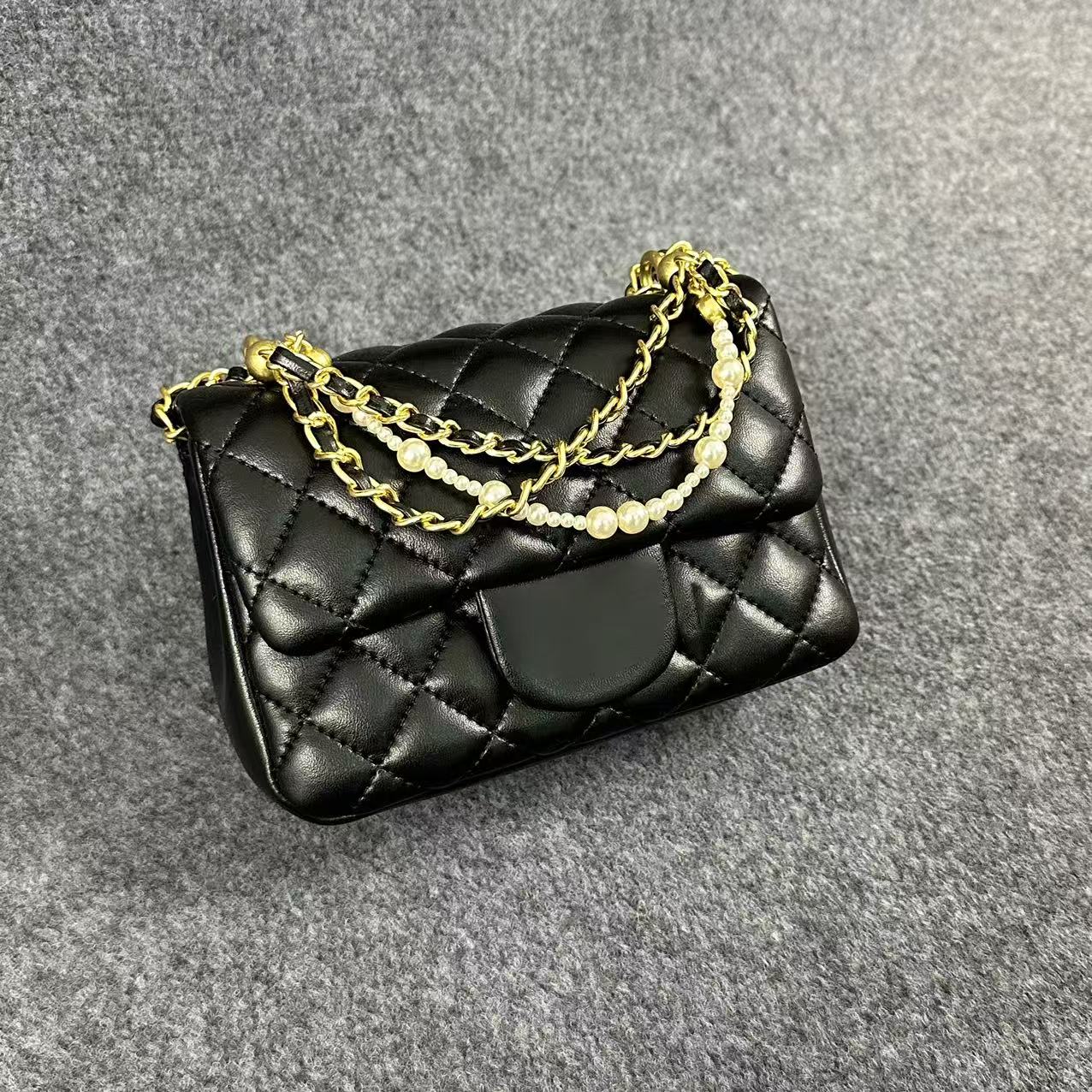 25新款气质耐磨手提经典时尚腋下轻奢百搭斜挎调节精致女包