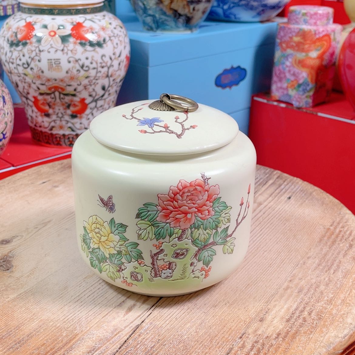 【闪购商品】罐陶瓷茶叶罐密封罐