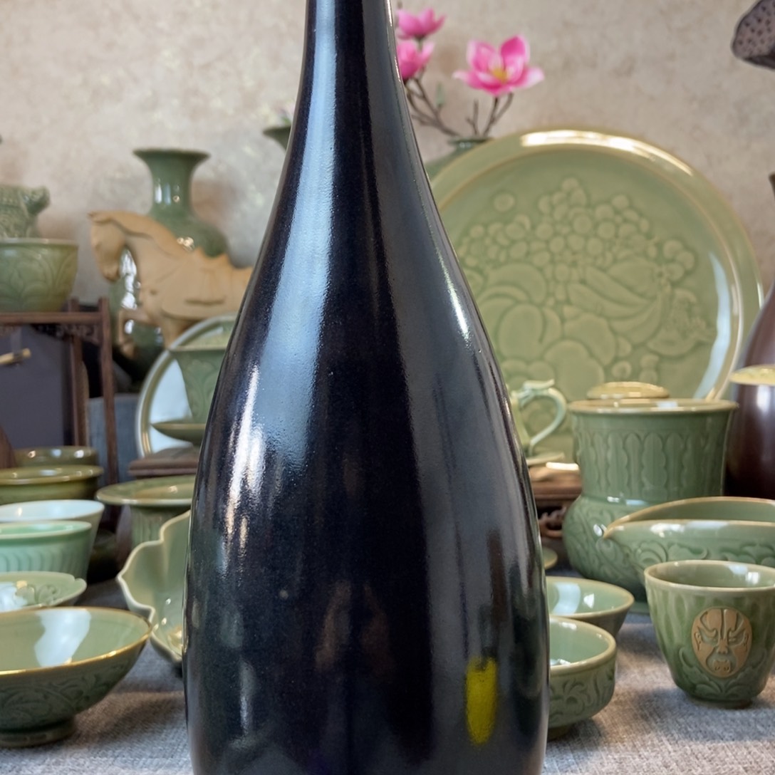 耀州窑S****y耀州窑福利款手工赏瓶