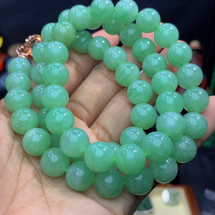 翡翠手链未镶嵌尧*翡翠 11.4