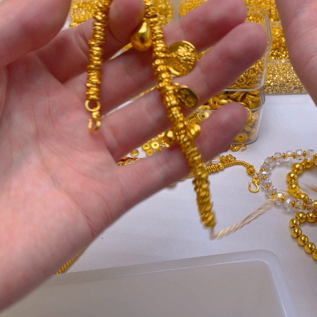 锆石铜合金新款盘缠7mm10颗