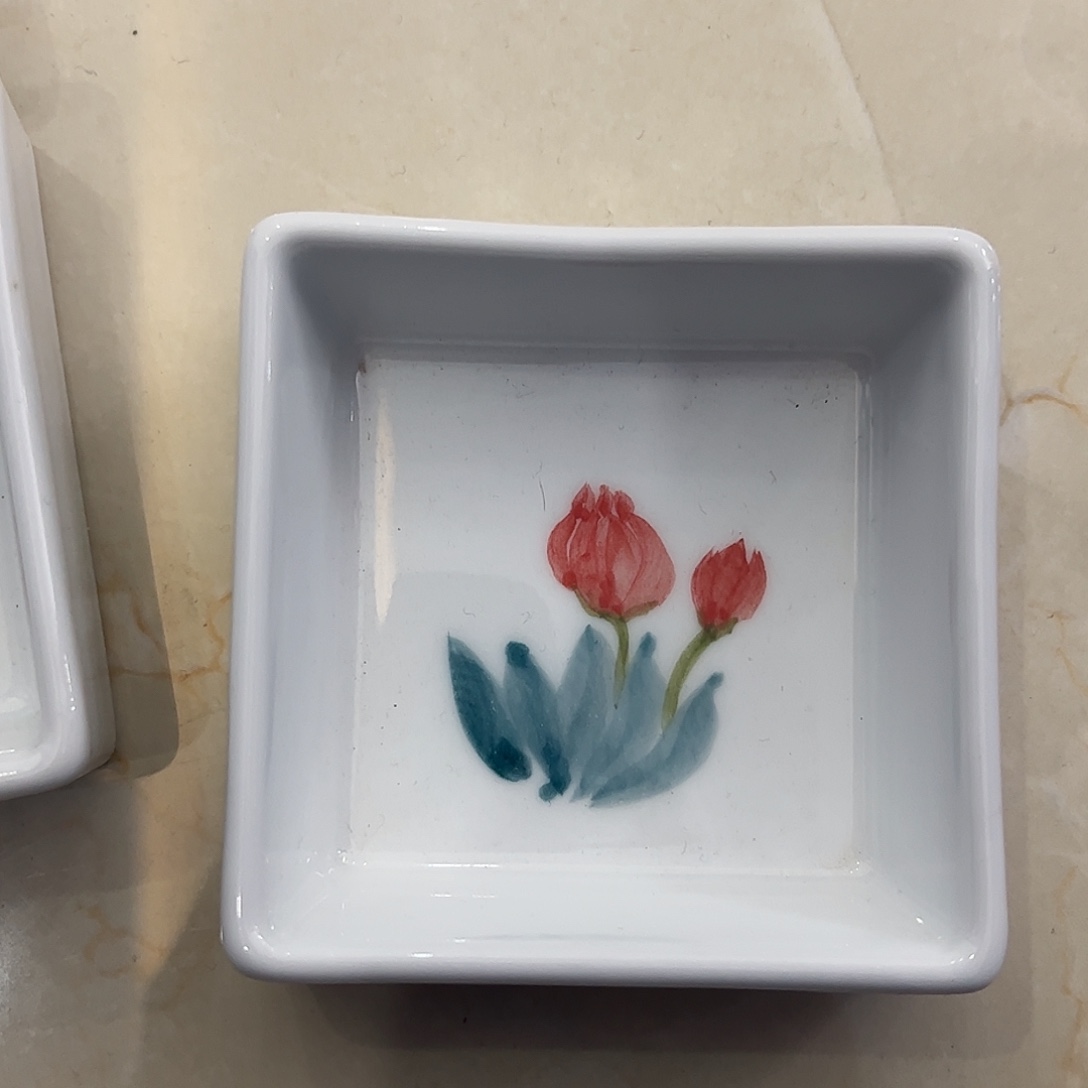 瓷片景德镇陶瓷手工手绘制作