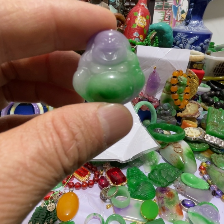 冰***茶吊坠滴血莲花菩提