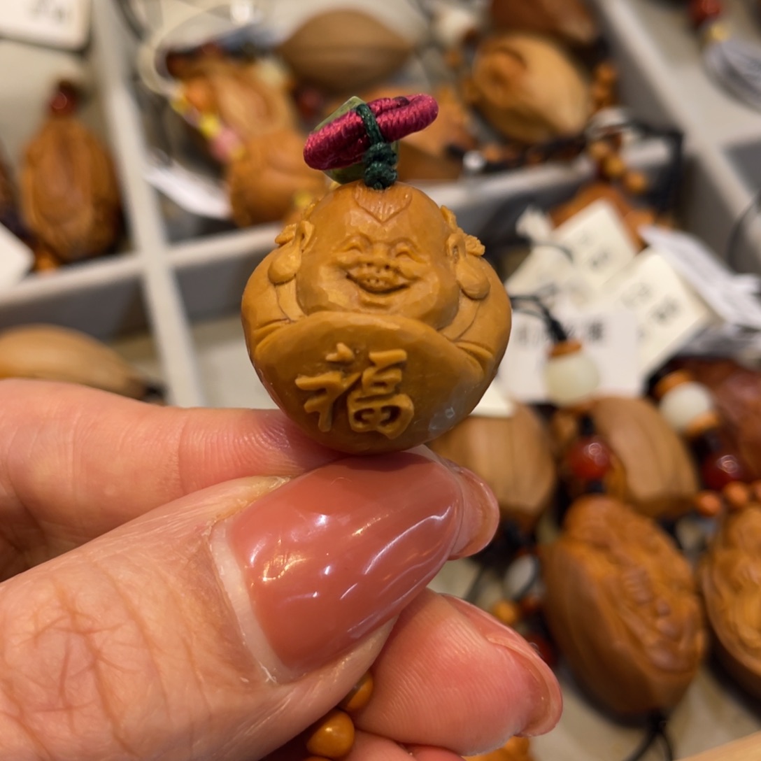 橄榄核手串阿福单子橄榄核