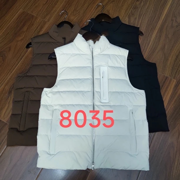 8035 圈 新款男士时尚百搭羽绒马甲