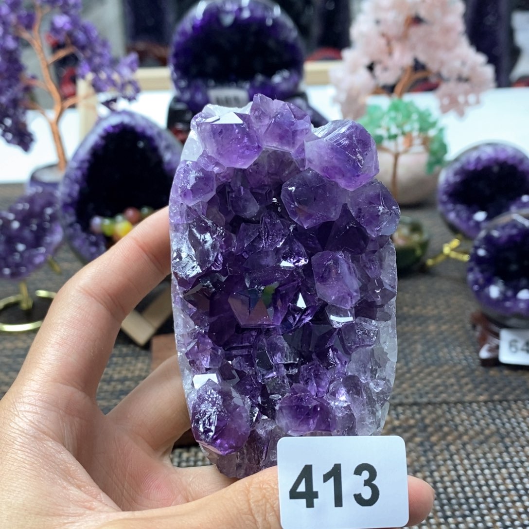 未镶嵌紫晶大型摆件（非配饰）