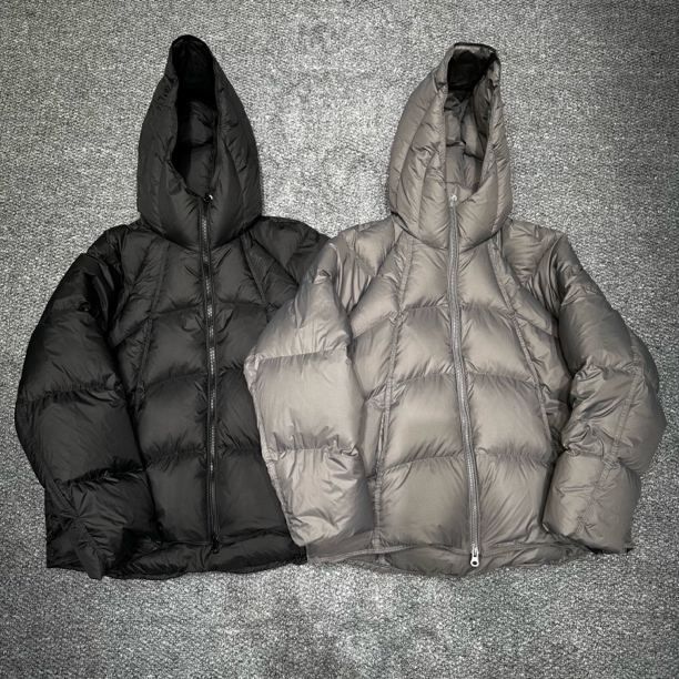 高端线 高充绒泡芙三车线90白鸭绒羽绒服时尚潮流百搭休闲外套