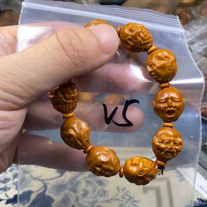 橄榄核手串/手链橄榄核雕工艺手串