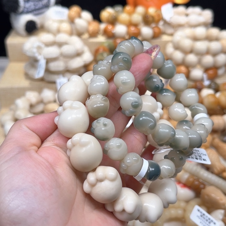 菩提根/象牙果手串猫爪1.13 64