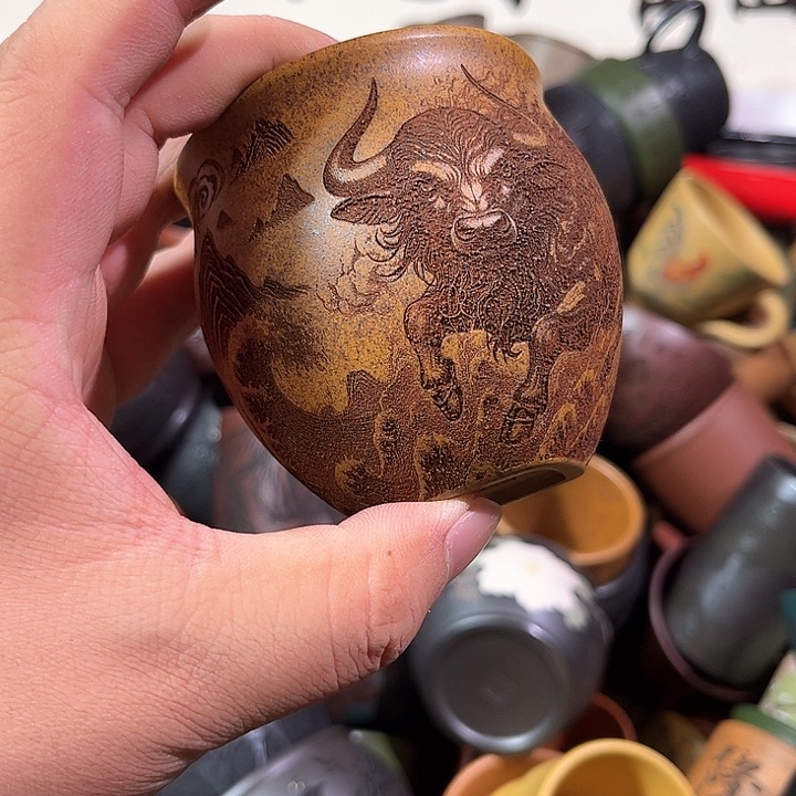 茶杯紫砂全手工紫砂主人被