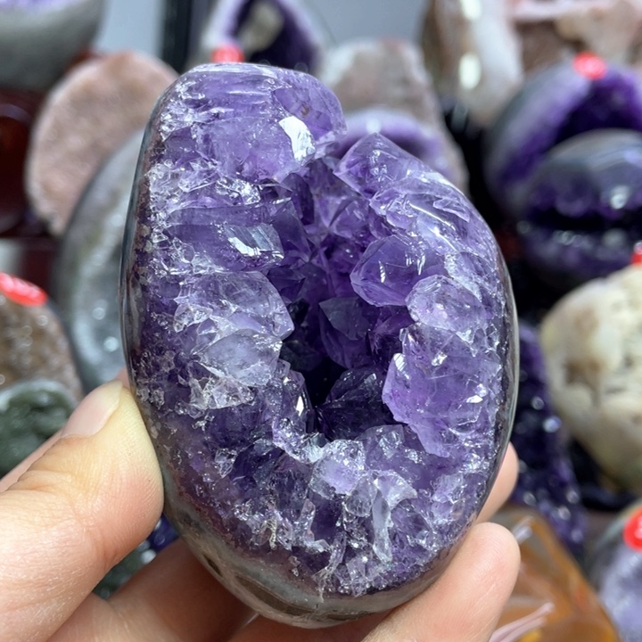 水晶摆件未镶嵌捡漏