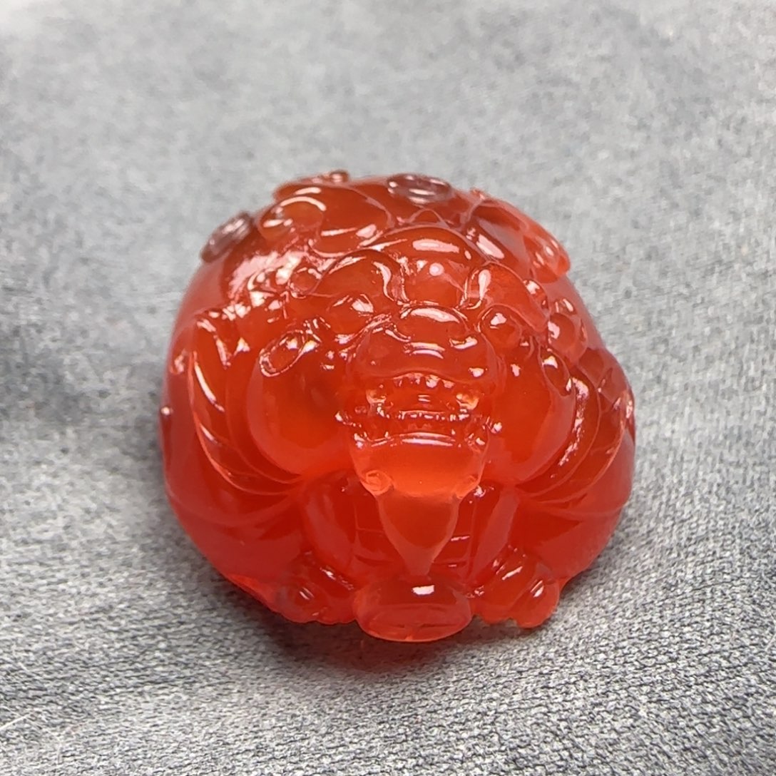 未镶嵌龙龟南红玛瑙