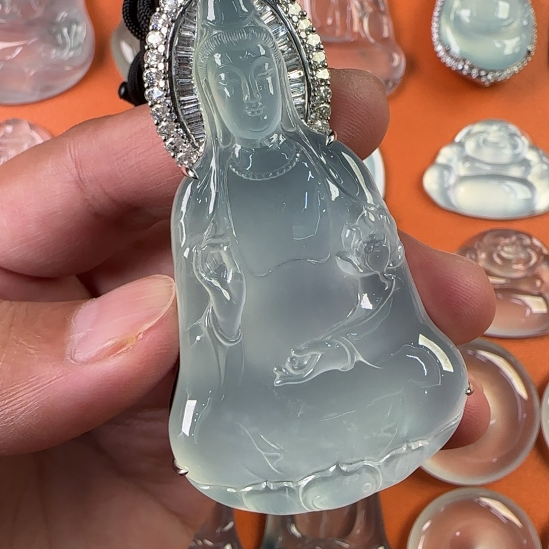 定制翡翠未镶嵌天然