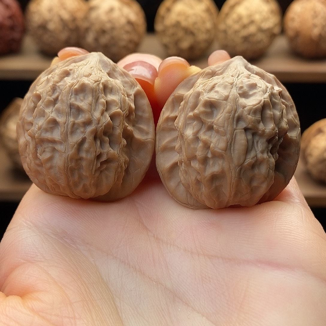 吊坠文玩核桃元宝10（静静文玩）