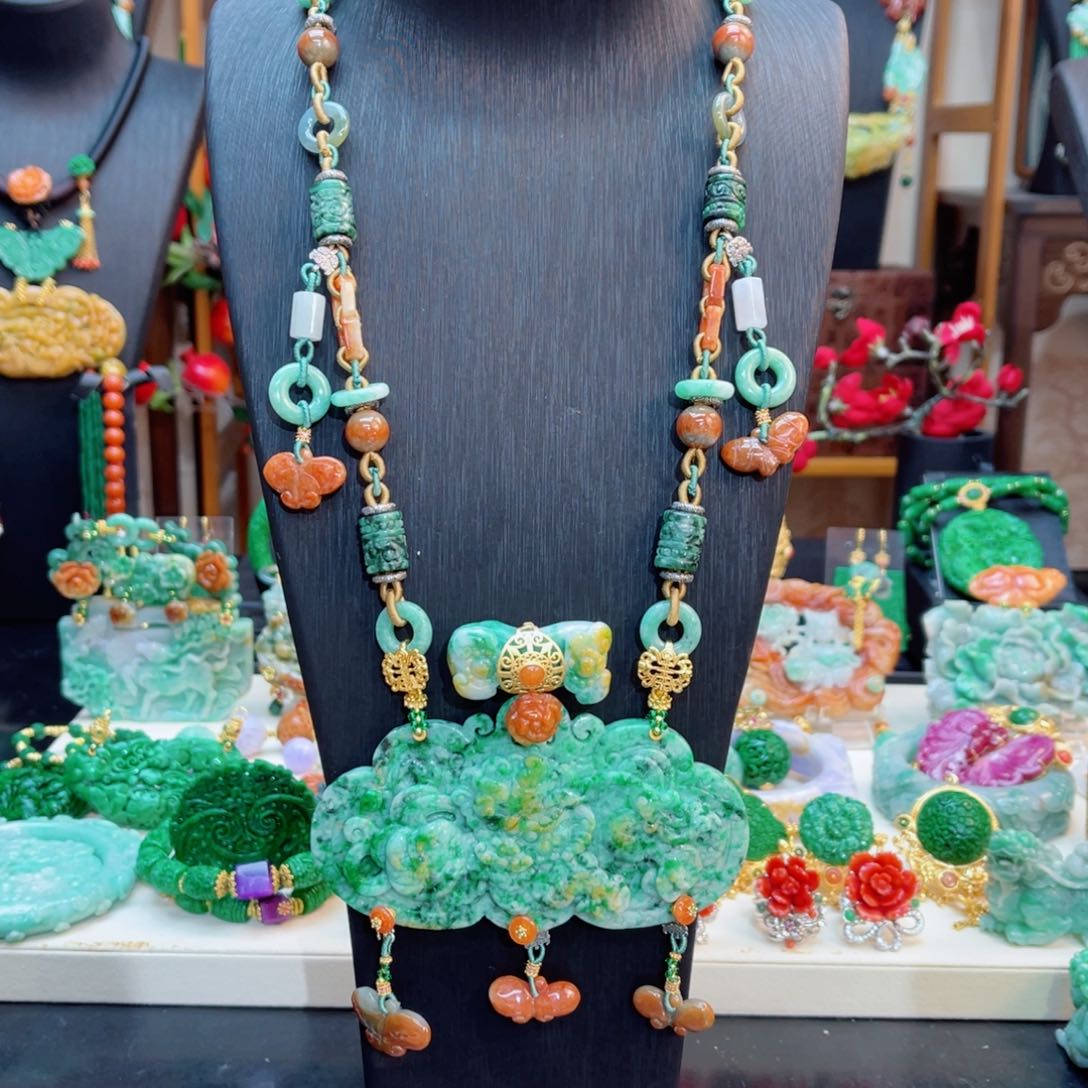 翡翠颈饰合金48小时鉴赏期