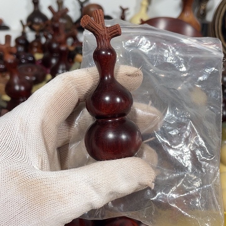 智***路香榧木非州紫檀葫芦