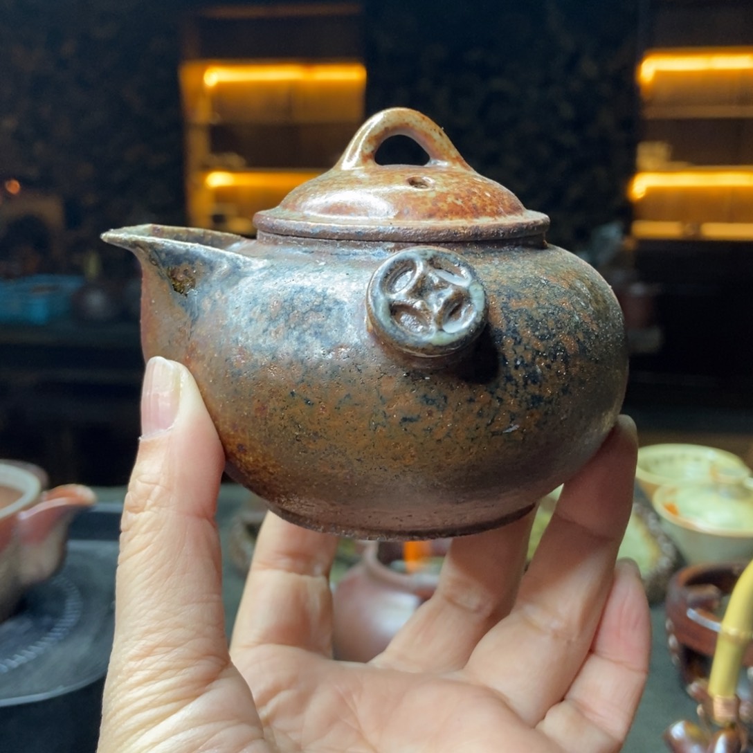 紫砂柴烧紫砂茶具