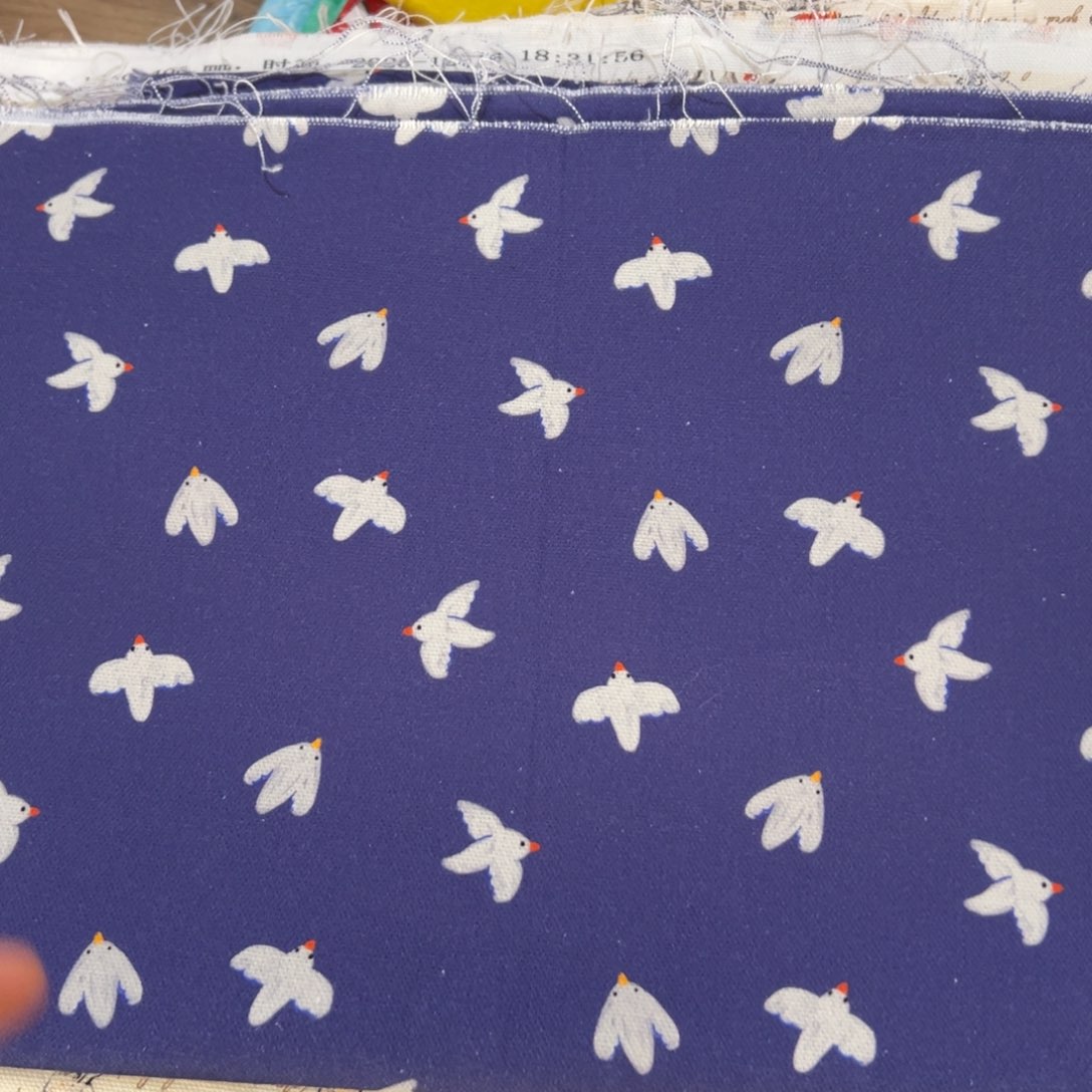 棉一米价纯棉定制底帆布1.5宽果子块