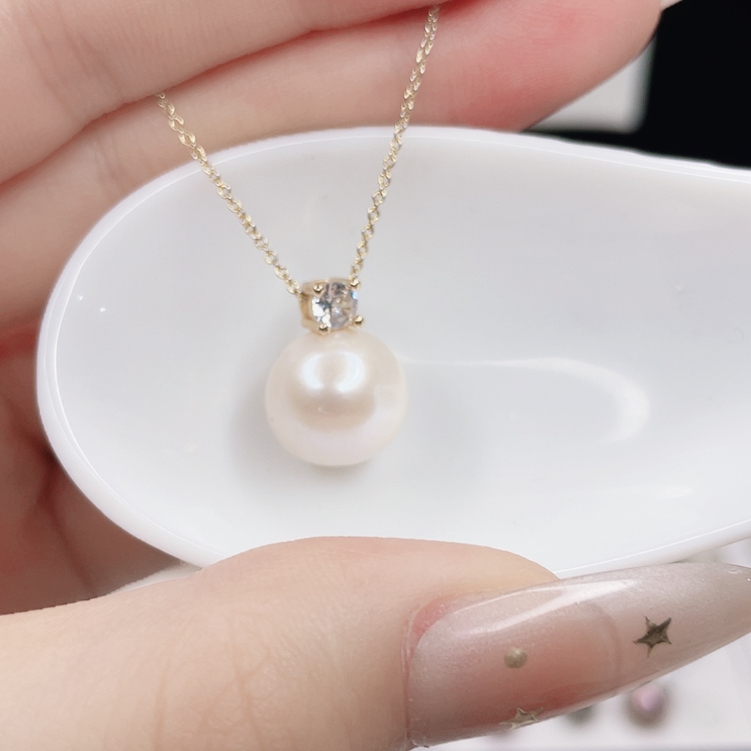 合金吊坠(赠链)淡水珍珠