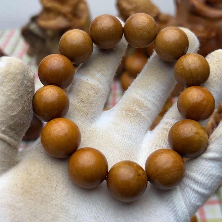 柏木（崖柏）陈化老料手串把件 