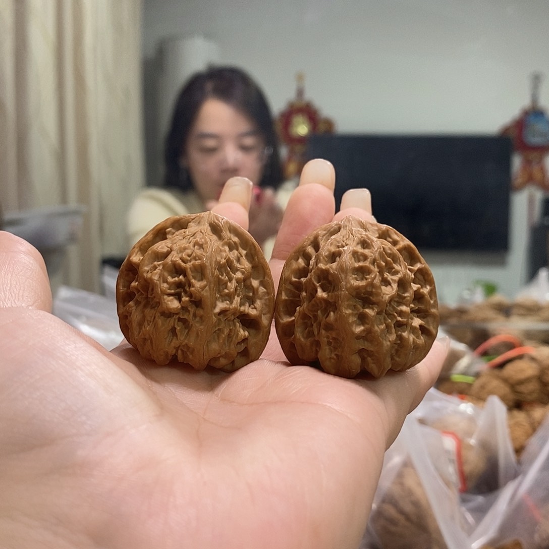 把件文玩核桃37野牛